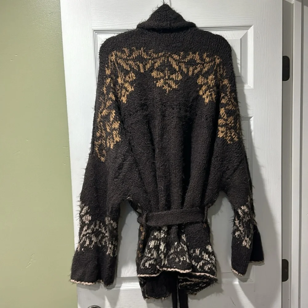 Free People Cable Mix Cardigan - Picture 8 of 13